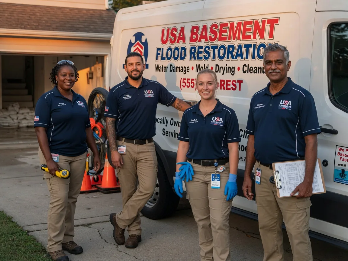Basement Flood Cleanup company in Adair, IL